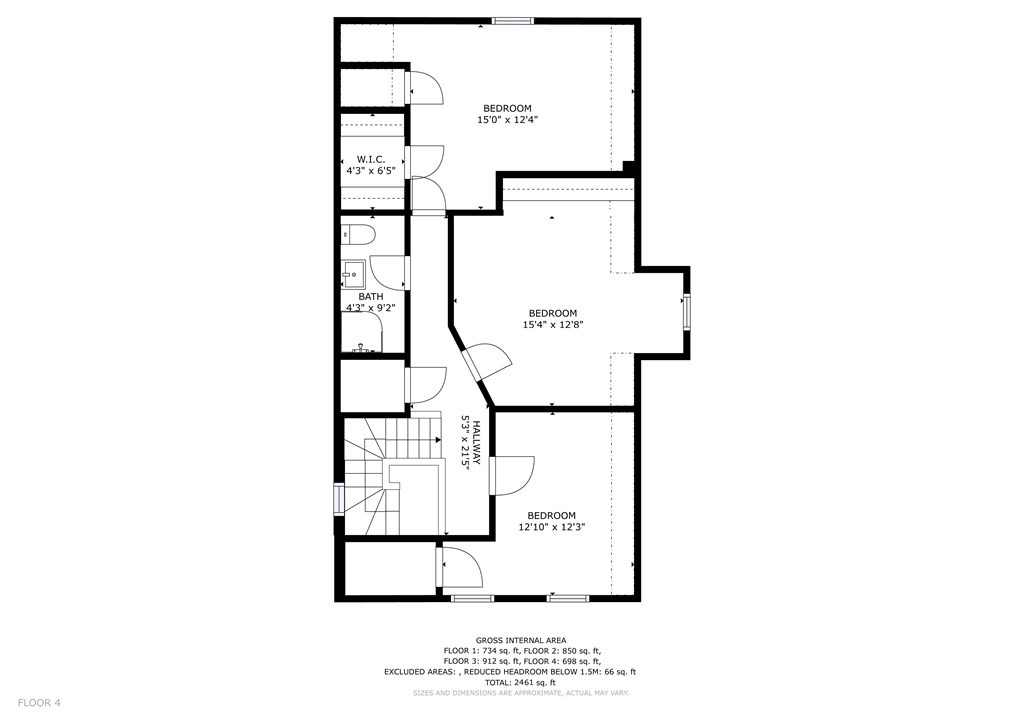 24-26 Crescent Street Cambridge, MA 02138 - Photo 35 of 36 a picture of a floor plan