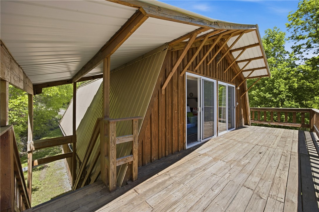 6651 Longsdorf Road Naples, NY 14512 - Photo 33 of 47 2 car garage/shop with large back deck