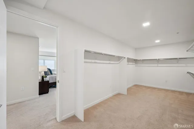 a front view of a building with street view