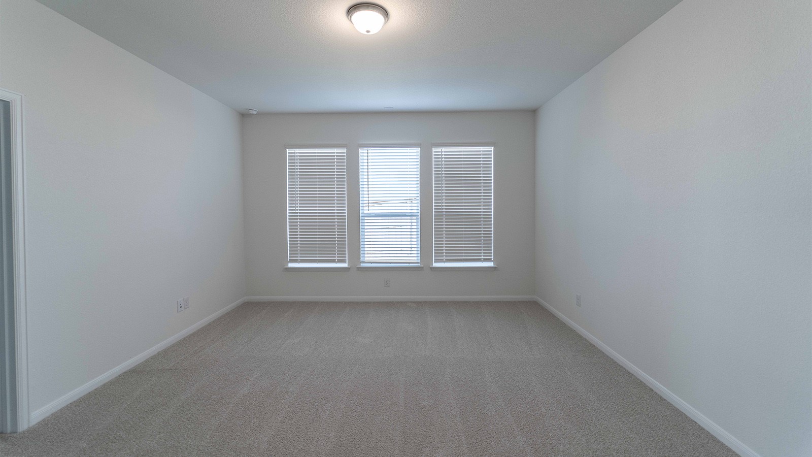 251 Grey Leaf Road Buda, TX 78610 - Photo 9 of 17 Spare room with light carpet and baseboards
