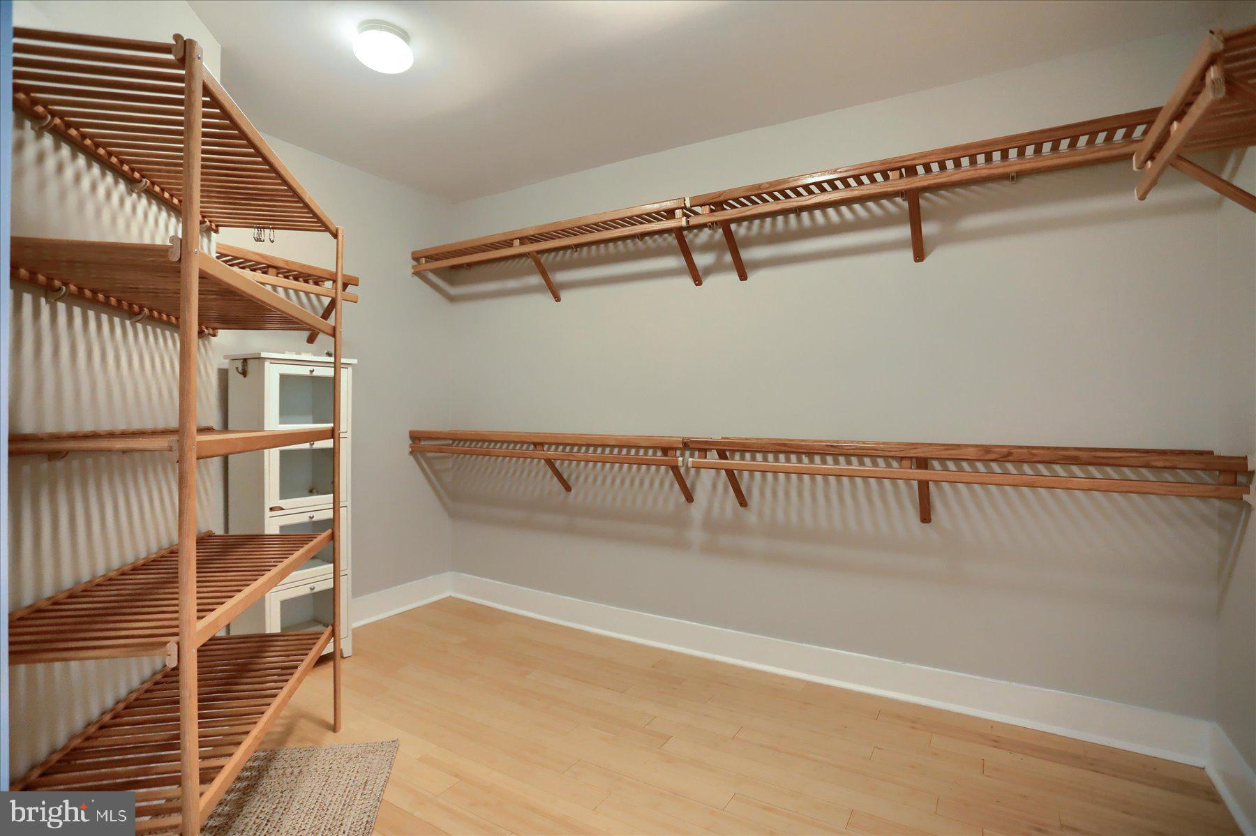 1400 Lancaster Street, Unit 802 Baltimore, MD 21231 - Photo 19 of 34 a view of a room with racks on the wall
