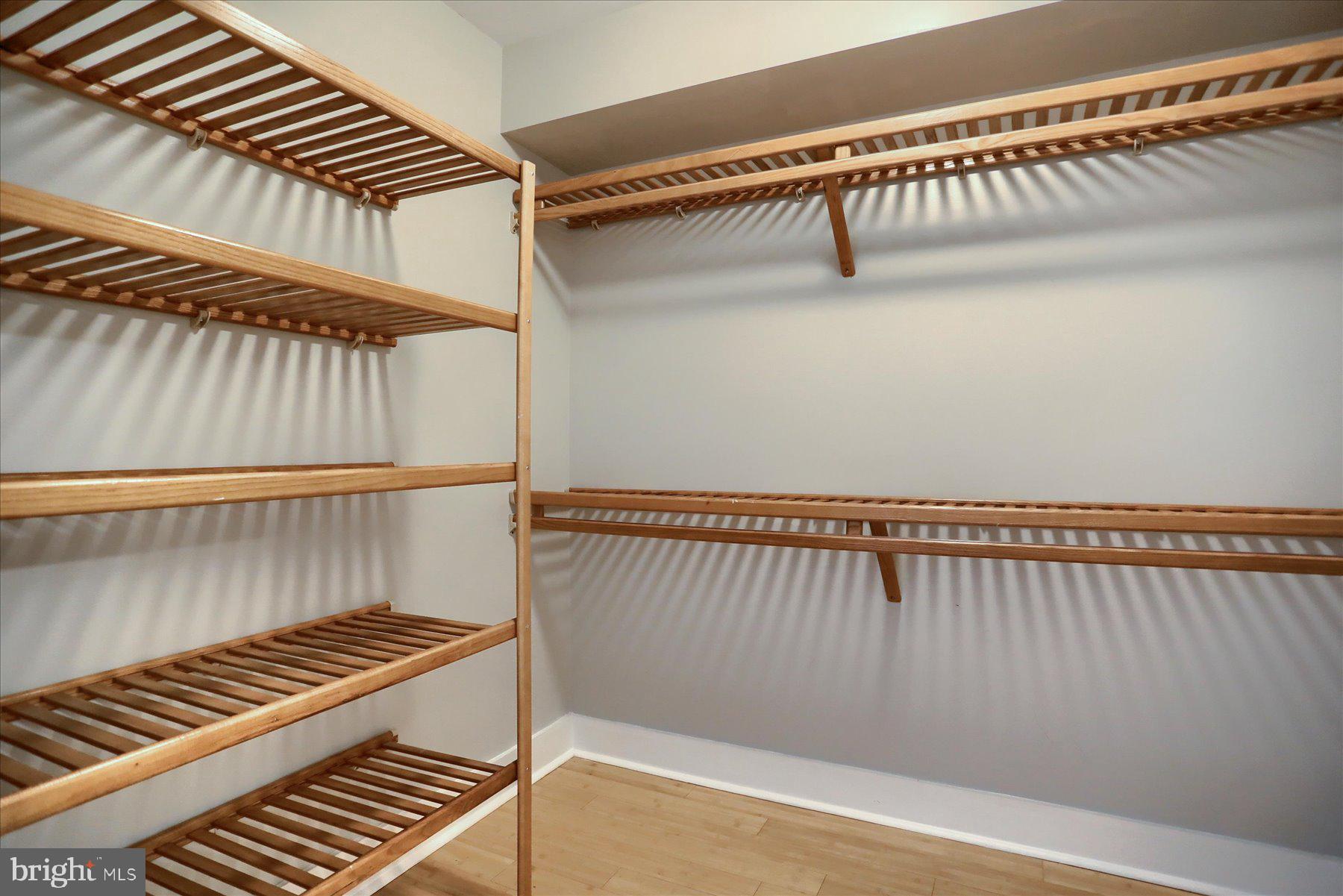 1400 Lancaster Street, Unit 802 Baltimore, MD 21231 - Photo 25 of 34 a view of a room with wooden racks