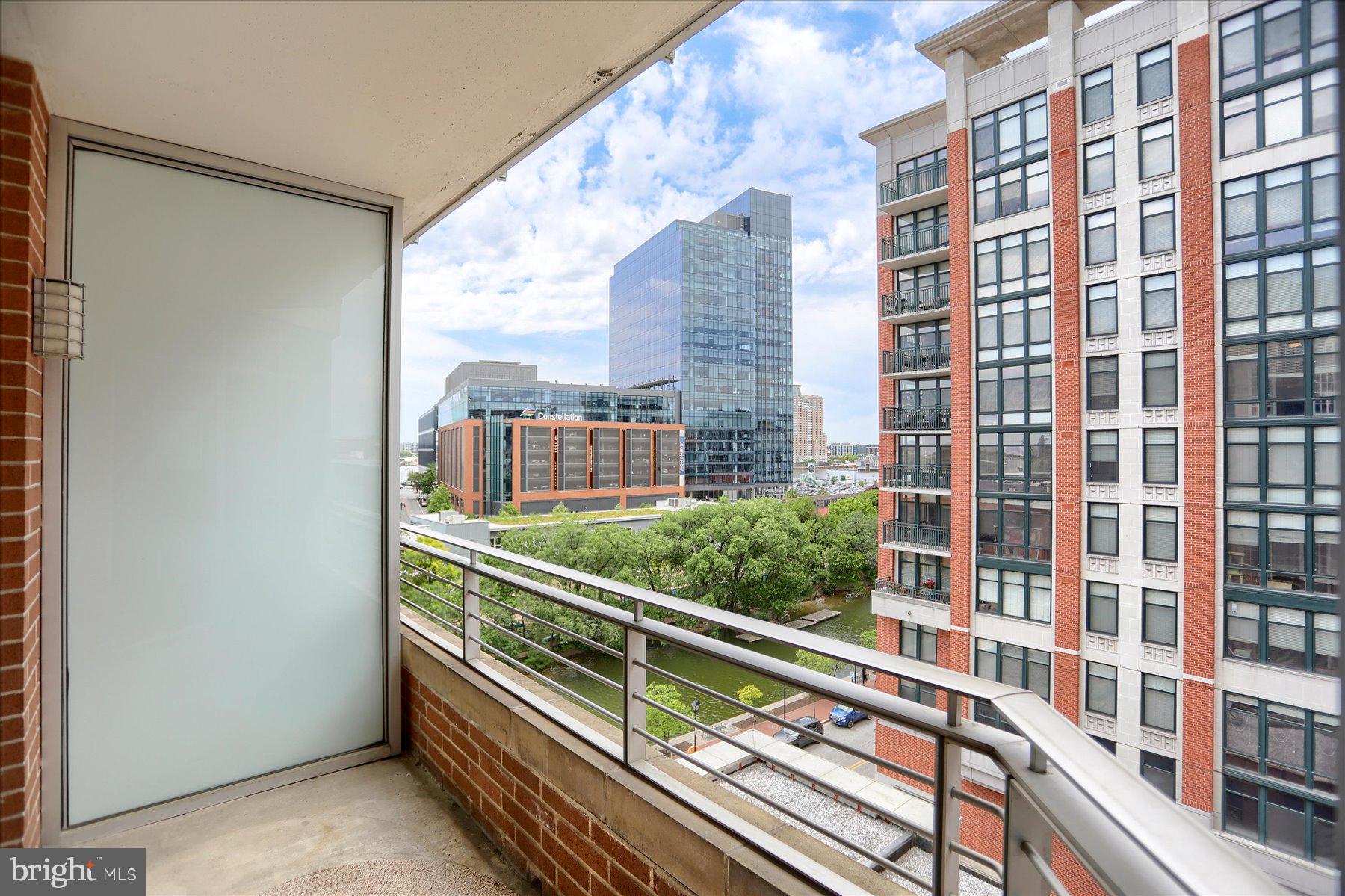 1400 Lancaster Street, Unit 802 Baltimore, MD 21231 - Photo 28 of 34 a view of balcony with floor