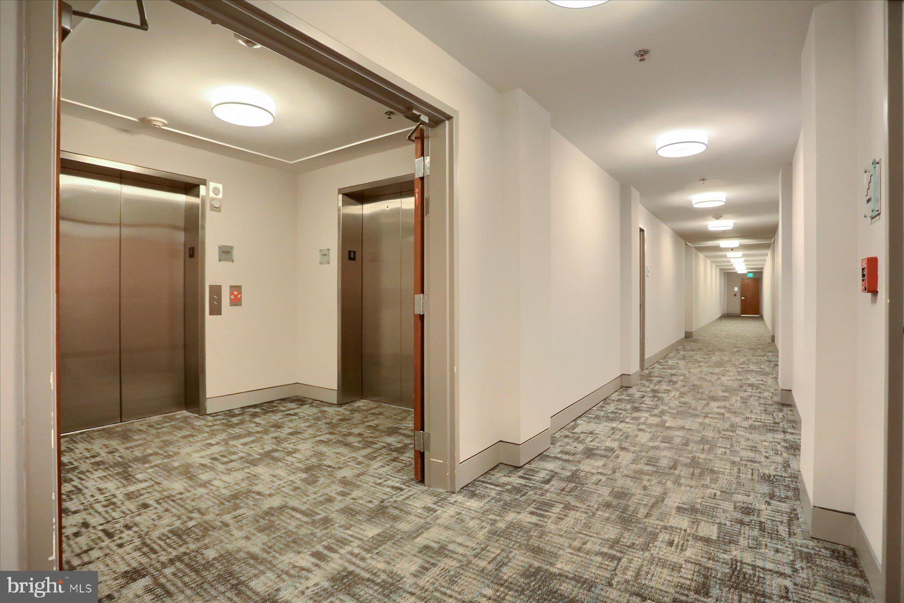 1400 Lancaster Street, Unit 802 Baltimore, MD 21231 - Photo 6 of 34 a view of a hallway