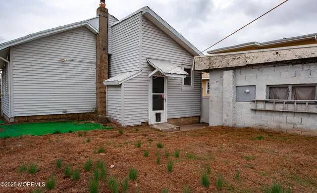 a room with furniture