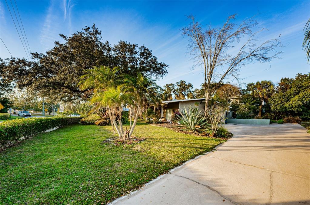 330 North Spring Boulevard Tarpon Springs, FL 34689 - Photo 7 of 34 a view of swimming pool with a garden