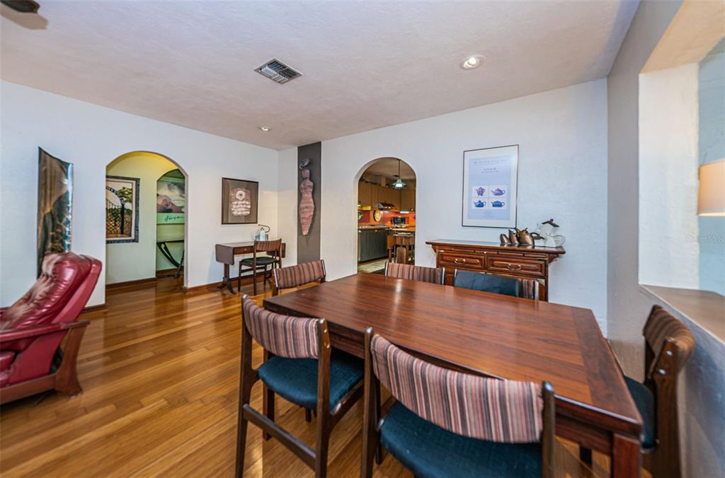 330 North Spring Boulevard Tarpon Springs, FL 34689 - Photo 10 of 34 a view of a dining room with furniture and a window