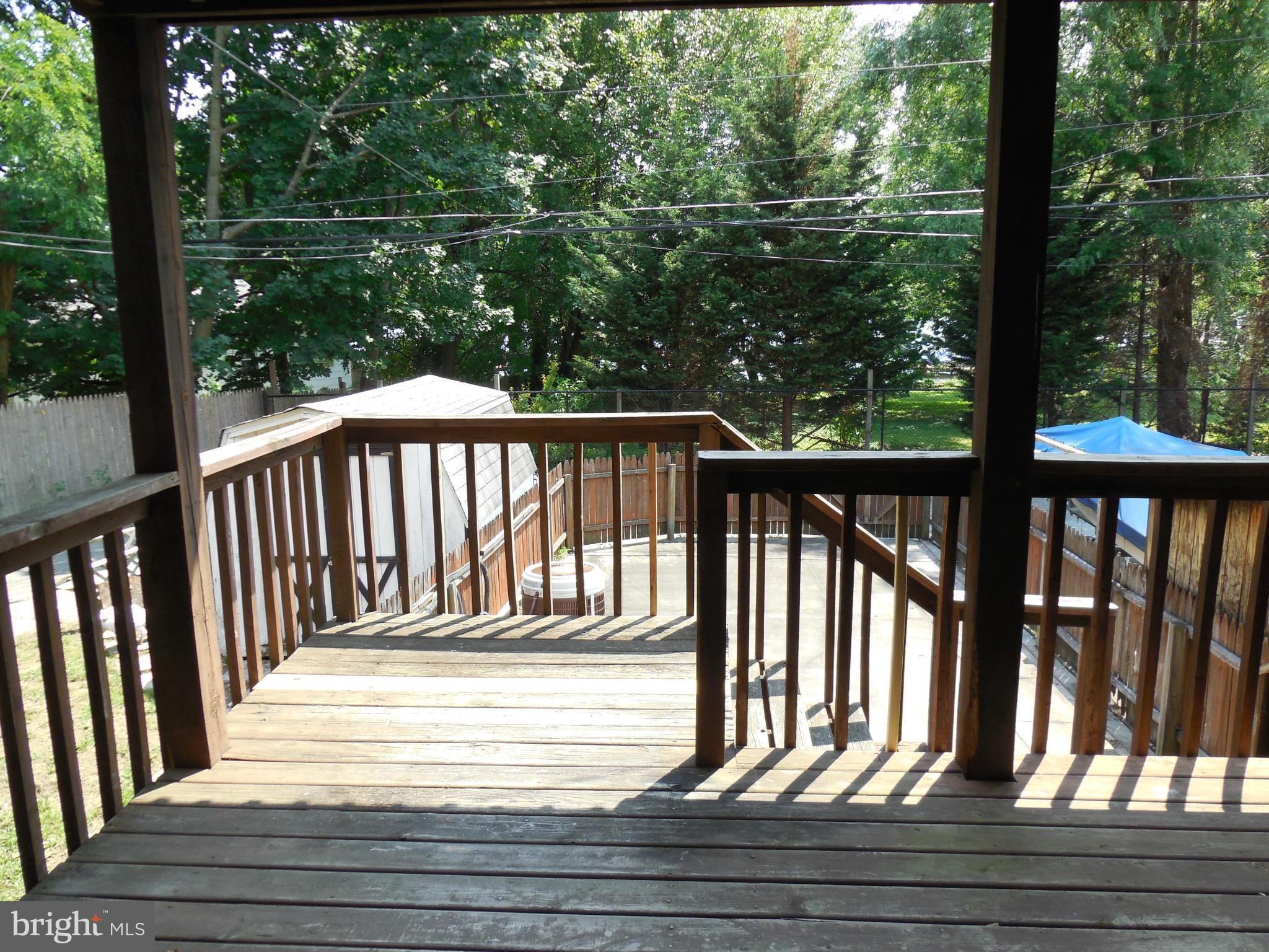 446 Grovethorn Road Baltimore, MD 21220 - Photo 23 of 25 a view of balcony with wooden floor
