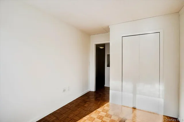 a view of parked space