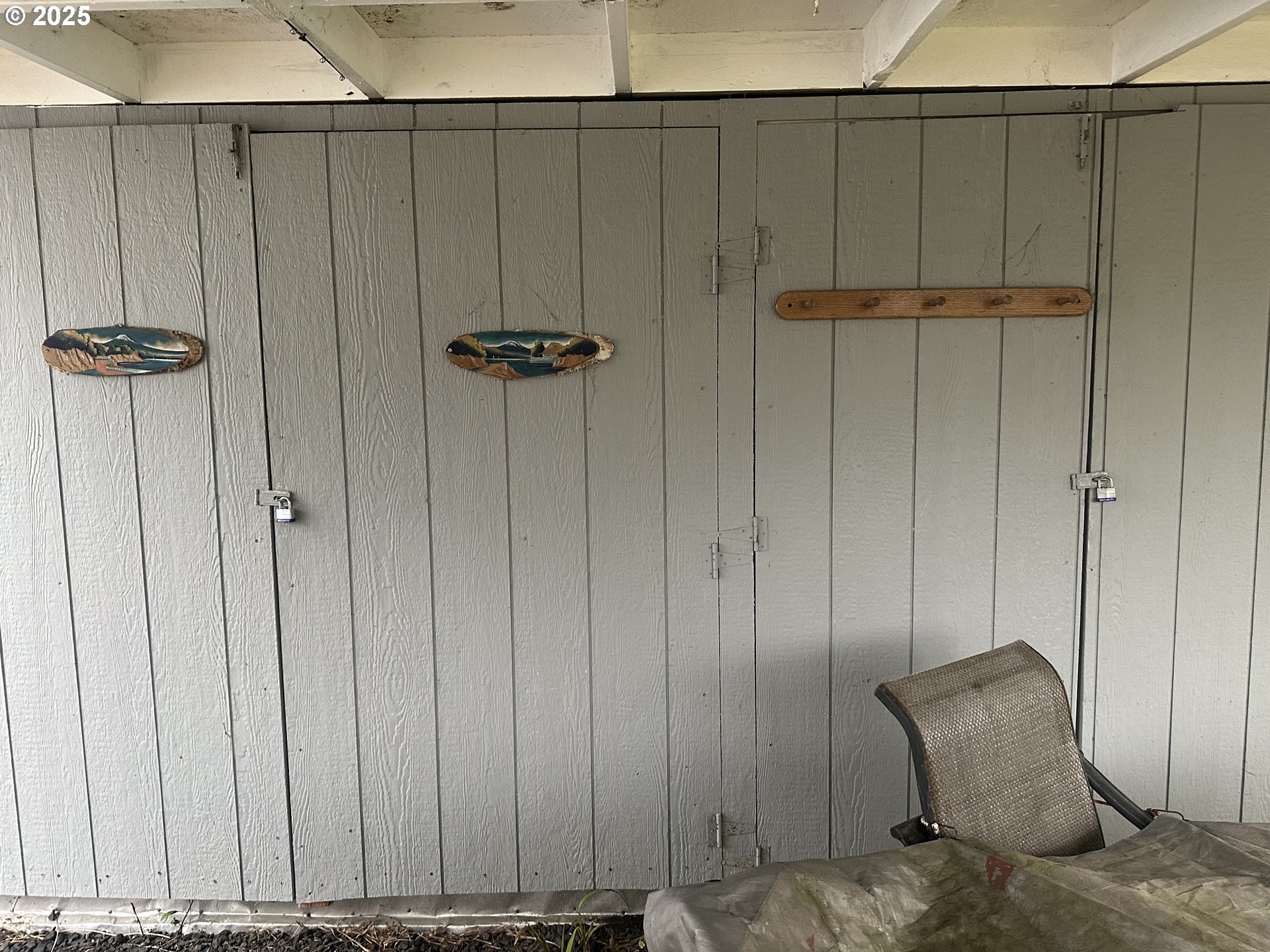 125 North 4th Street Lakeside, OR 97449 - Photo 30 of 39 a view of a closet area with furniture