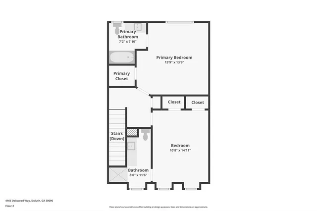 $299,900 | 4166 Oakwood Way, Duluth, GA 30096