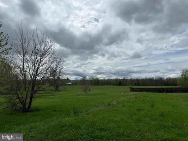 a view of a grassy field