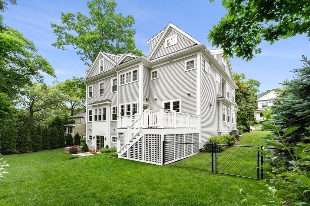 15 Parker Road Needham, MA 02494 - Photo 36 of 41 a view of a house with a yard and sitting area