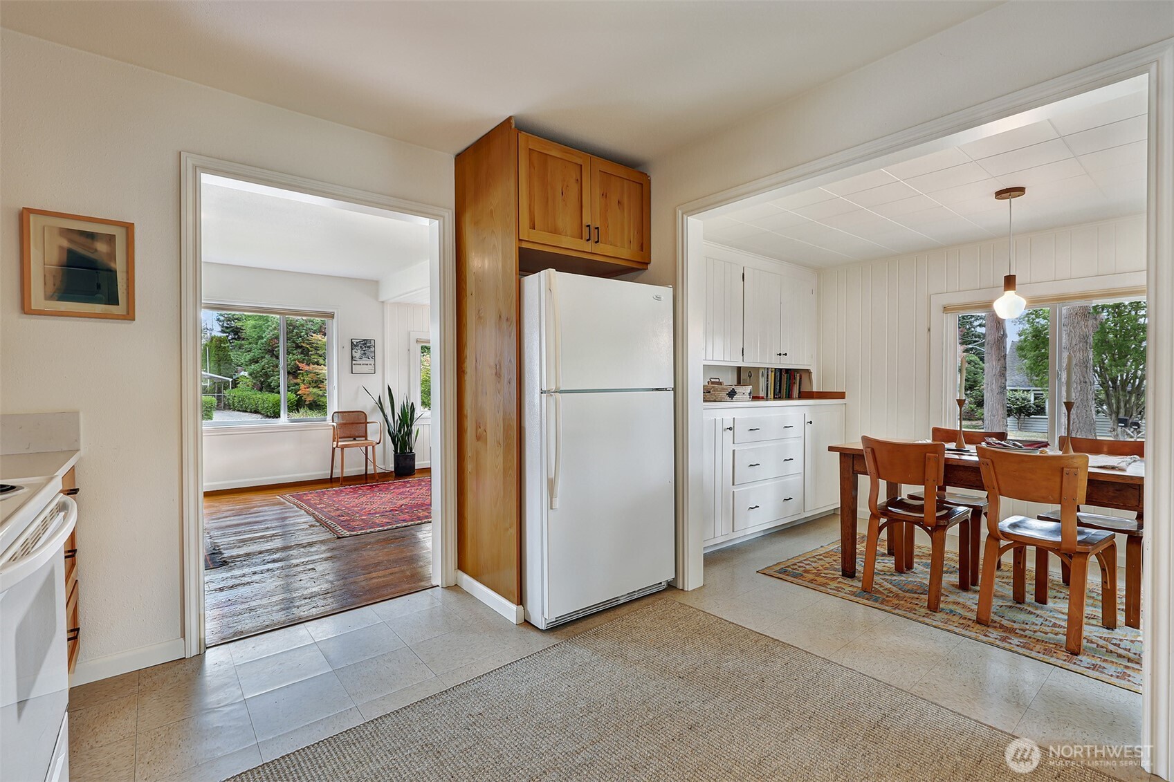 16003 15th Avenue Southwest Burien, WA 98166 - Photo 30 of 36 a view of kitchen with furniture and refrigerator