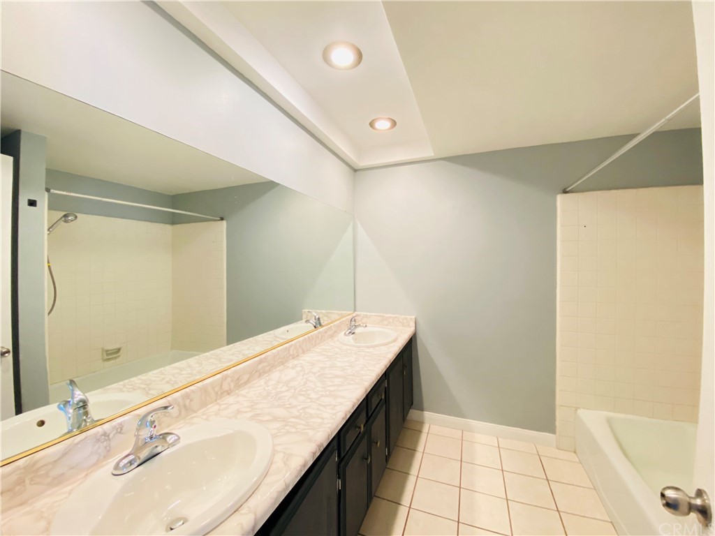 21901 Chaster Road Lake Forest, CA 92630 - Photo 25 of 33 Hall Bathroom 2nd floor- dual sinks