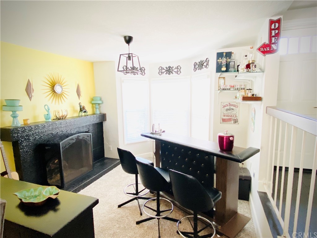 21901 Chaster Road Lake Forest, CA 92630 - Photo 6 of 33 Living Room - Fireplace and step down area