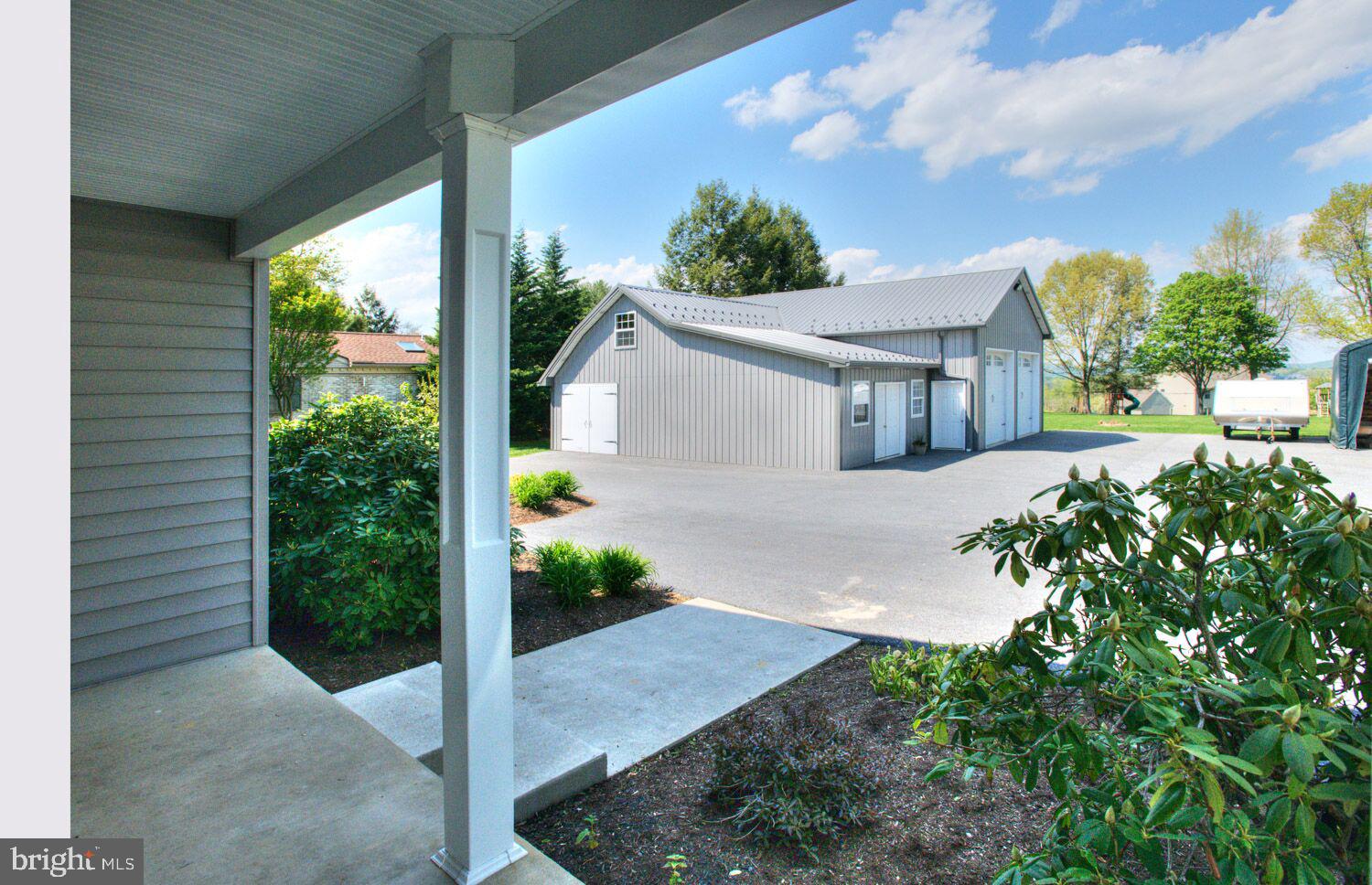 117 Chestnut Street Lititz, PA 17543 - Photo 37 of 49 Looking out to the large detached garage/office.