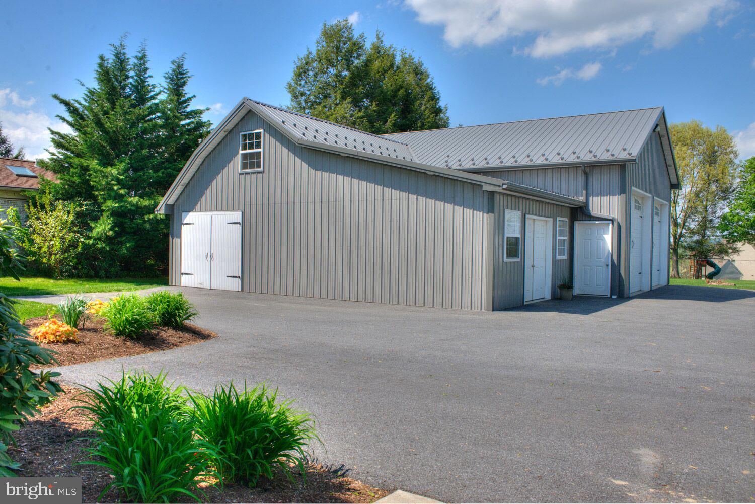 117 Chestnut Street Lititz, PA 17543 - Photo 38 of 49 Two-car garage that fits 4 vehicles or a boat.