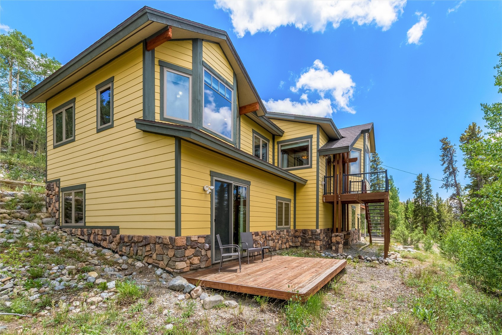 592 Ponderosa Road Fairplay, CO 80440 - Photo 2 of 45 a view of house with a outdoor space