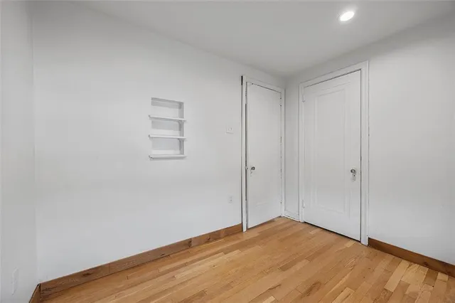 a view of empty room