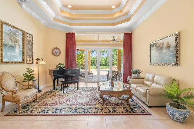 a bathroom with a bathtub a sink and a large mirror
