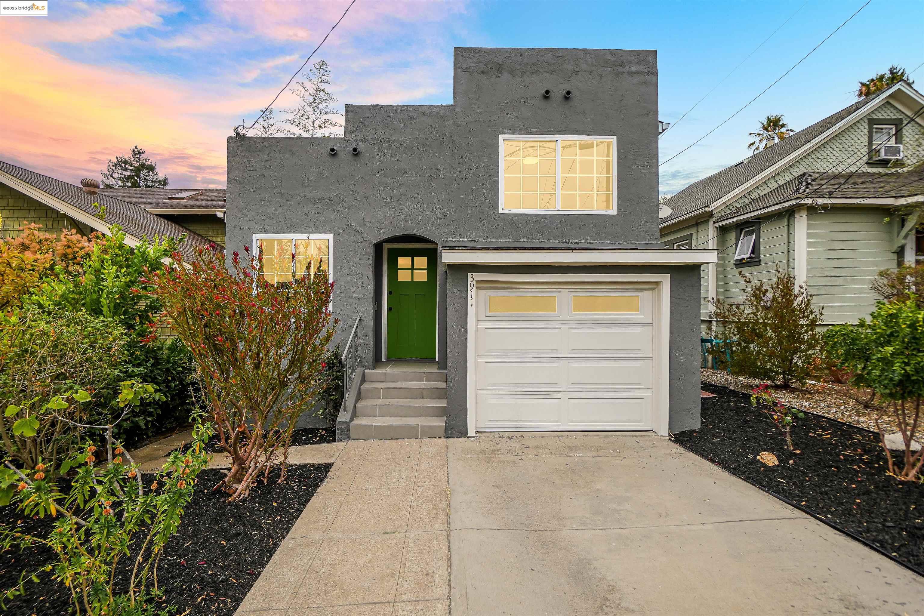 front view of a house