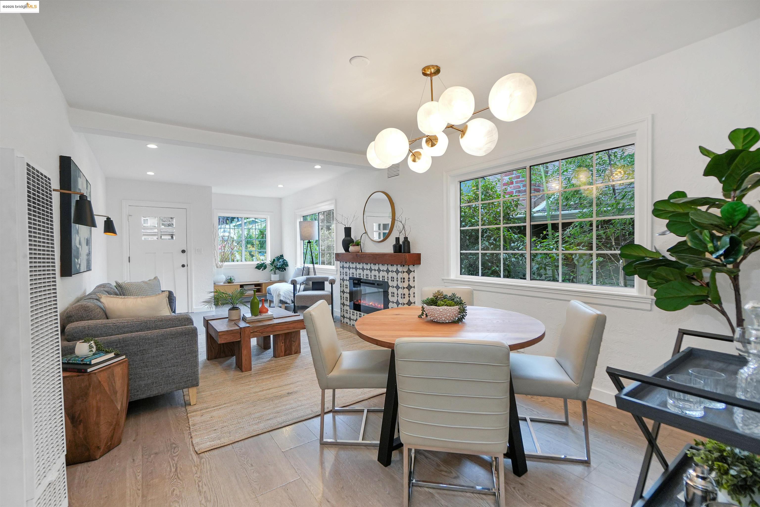 3911 Vale Avenue Oakland, CA 94619 - Photo 3 of 45 a view of a dining room with furniture window and outside view