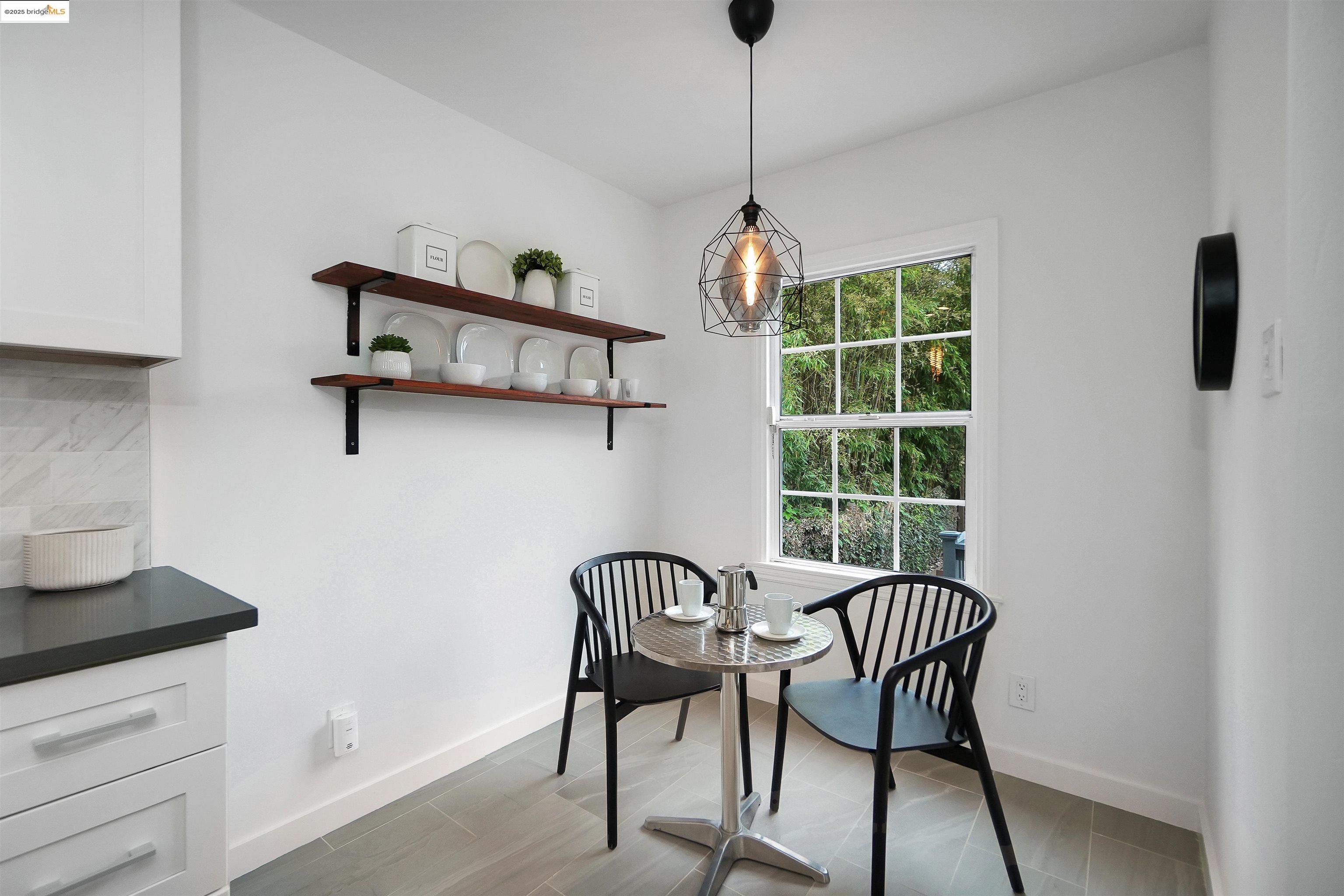 3911 Vale Avenue Oakland, CA 94619 - Photo 5 of 45 a view of a dining room with furniture window and outside view