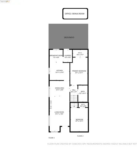 a picture of a bench in a building