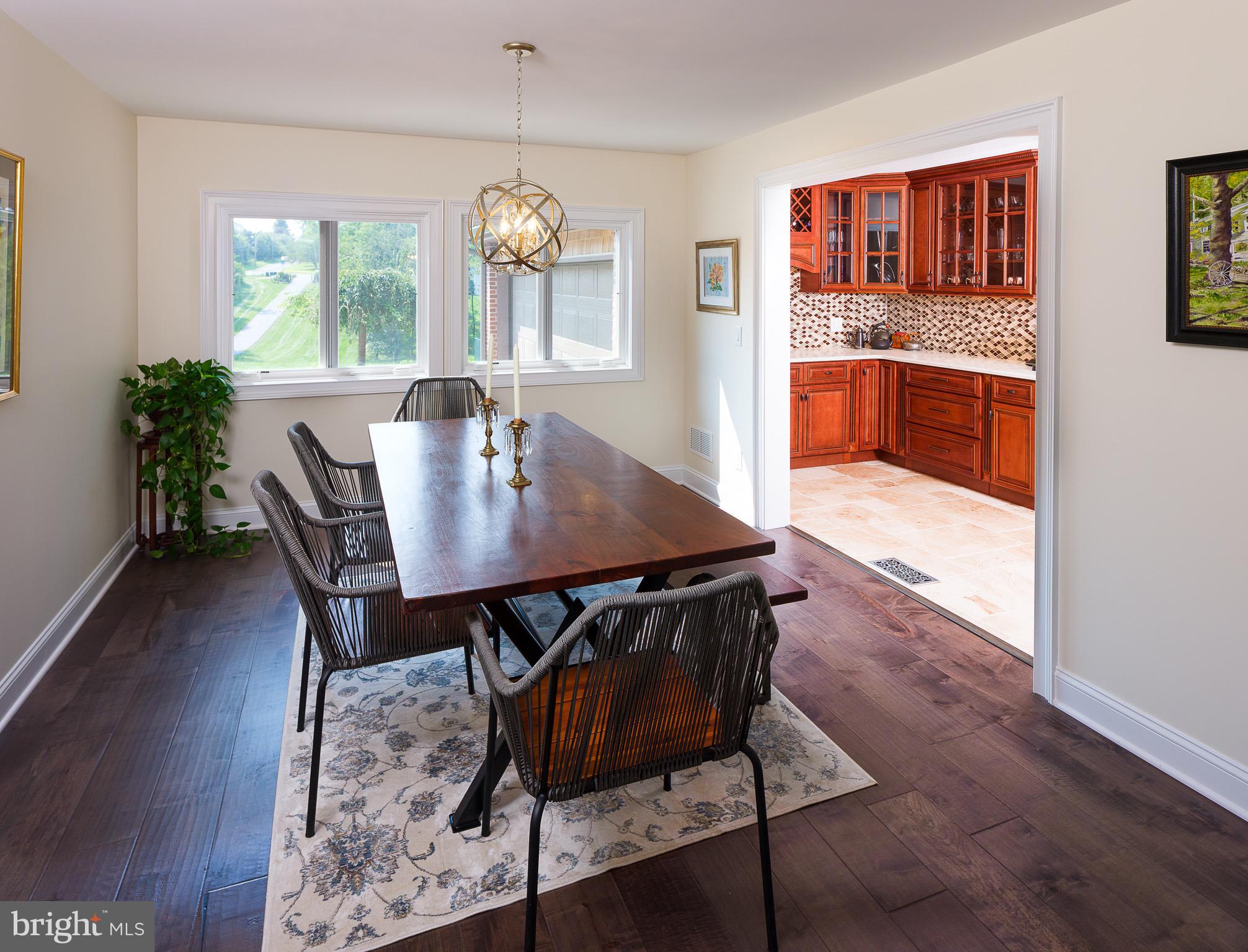 299 Woodhill Road Newtown, PA 18940 - Photo 17 of 84 Dining room open to the butler serving area