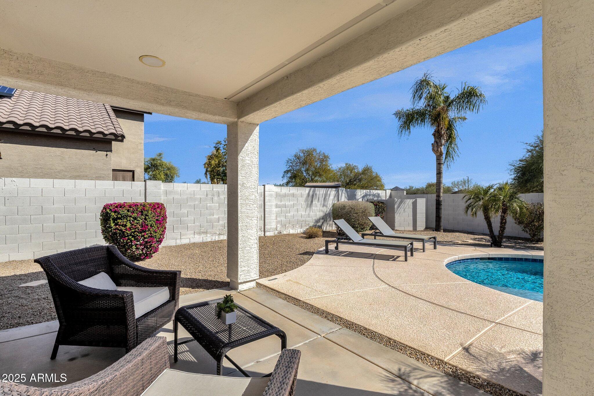 2417 West Apache Rain Road Phoenix, AZ 85085 - Photo 33 of 41 a view of a workspace with furniture