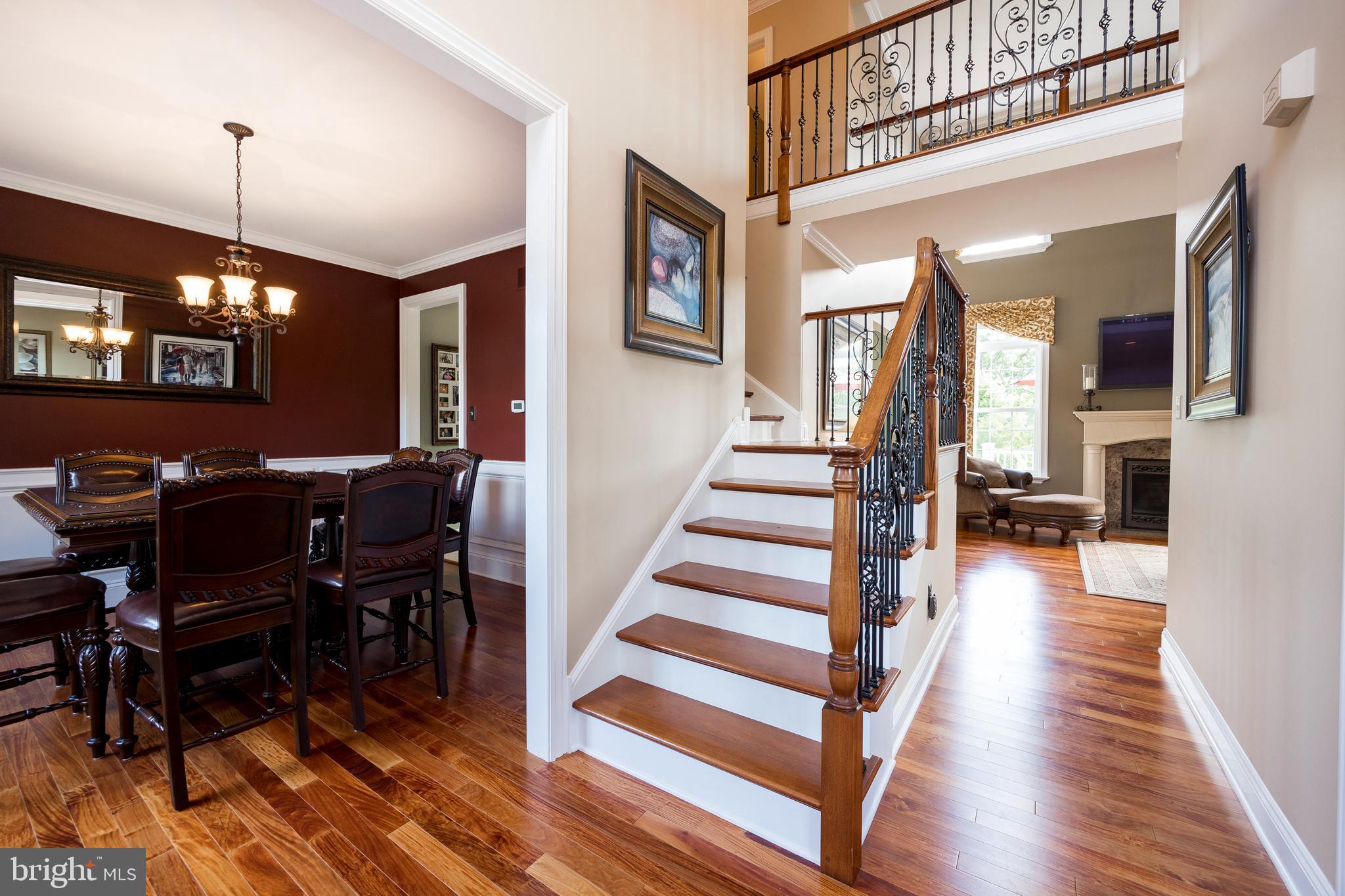 303 Doe Run Road Harleysville, PA 19438 - Photo 5 of 61 Gorgeous Santos mahogany custom staircase