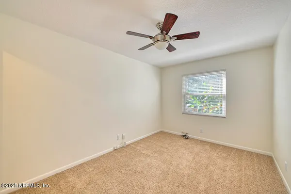 a view of a window in a room