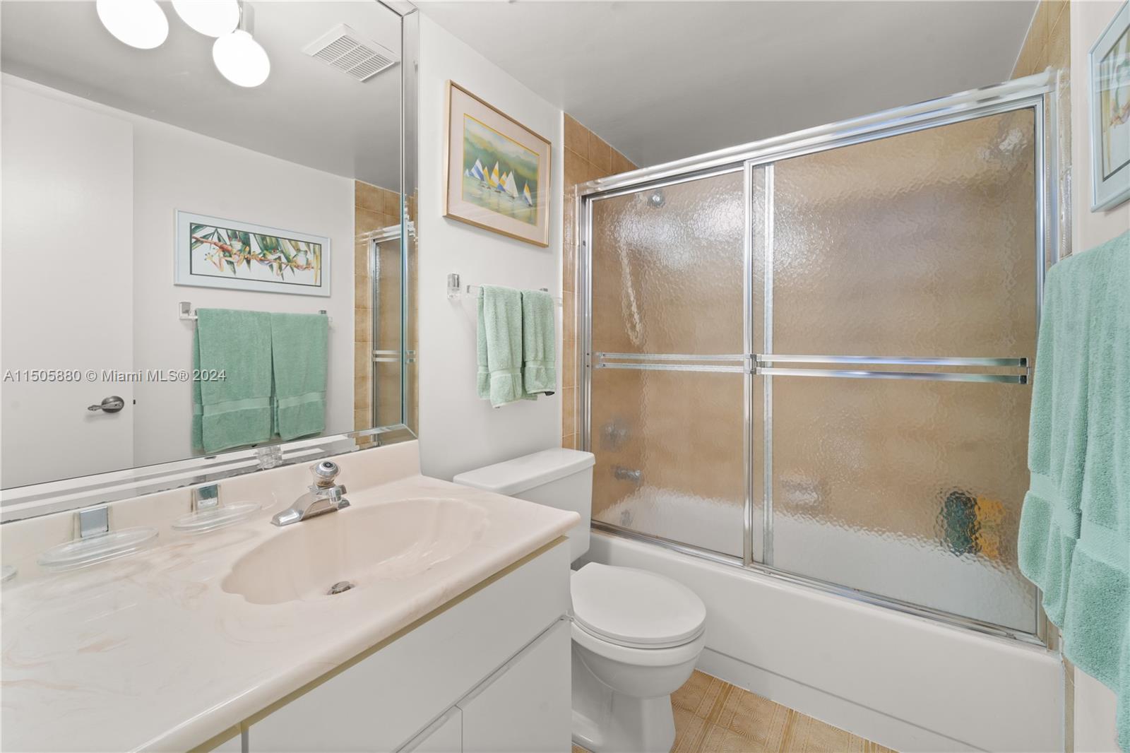 8636 Southwest 94th Street Miami, FL 33156 - Photo 22 of 29 a bathroom with a sink and a mirror