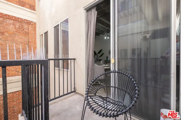 a terrace with outdoor seating