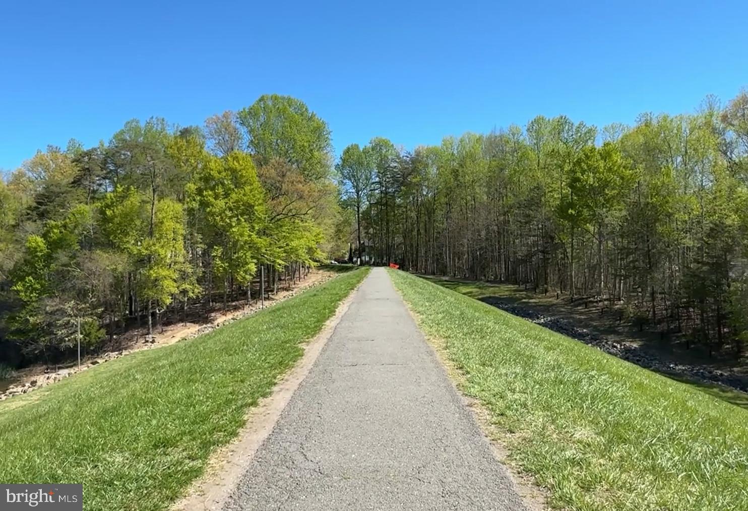 8225 Burning Forest Court Springfield, VA 22153 - Photo 36 of 43 a view of a garden with a pathway
