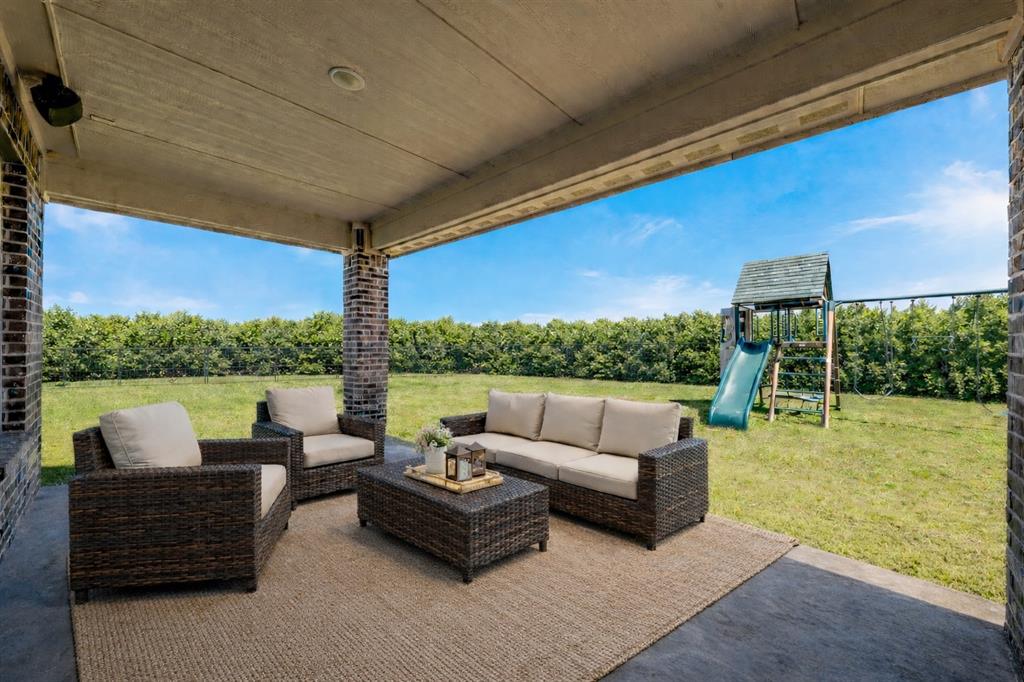 12700 Cold Spring Lane Ponder, TX 76259 - Photo 26 of 30 AI enhanced photo with privacy landscaping.