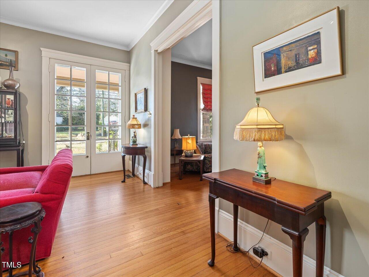 2400 Fairview Road Raleigh, NC 27608 - Photo 3 of 94 a living room with furniture and a wooden floor