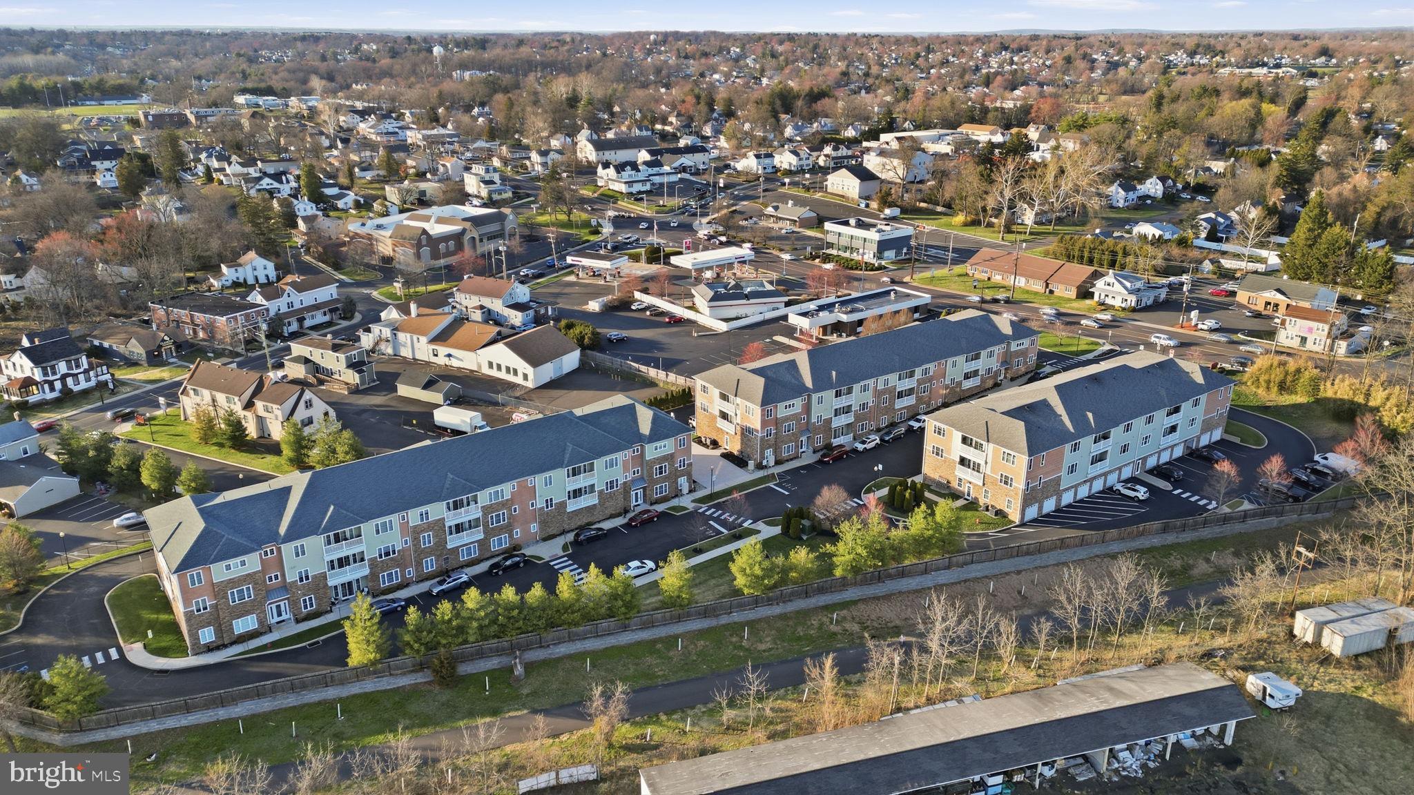 756 Street Road, Unit 1 Southampton, PA 18966 - Photo 27 of 28 Charming community from above.