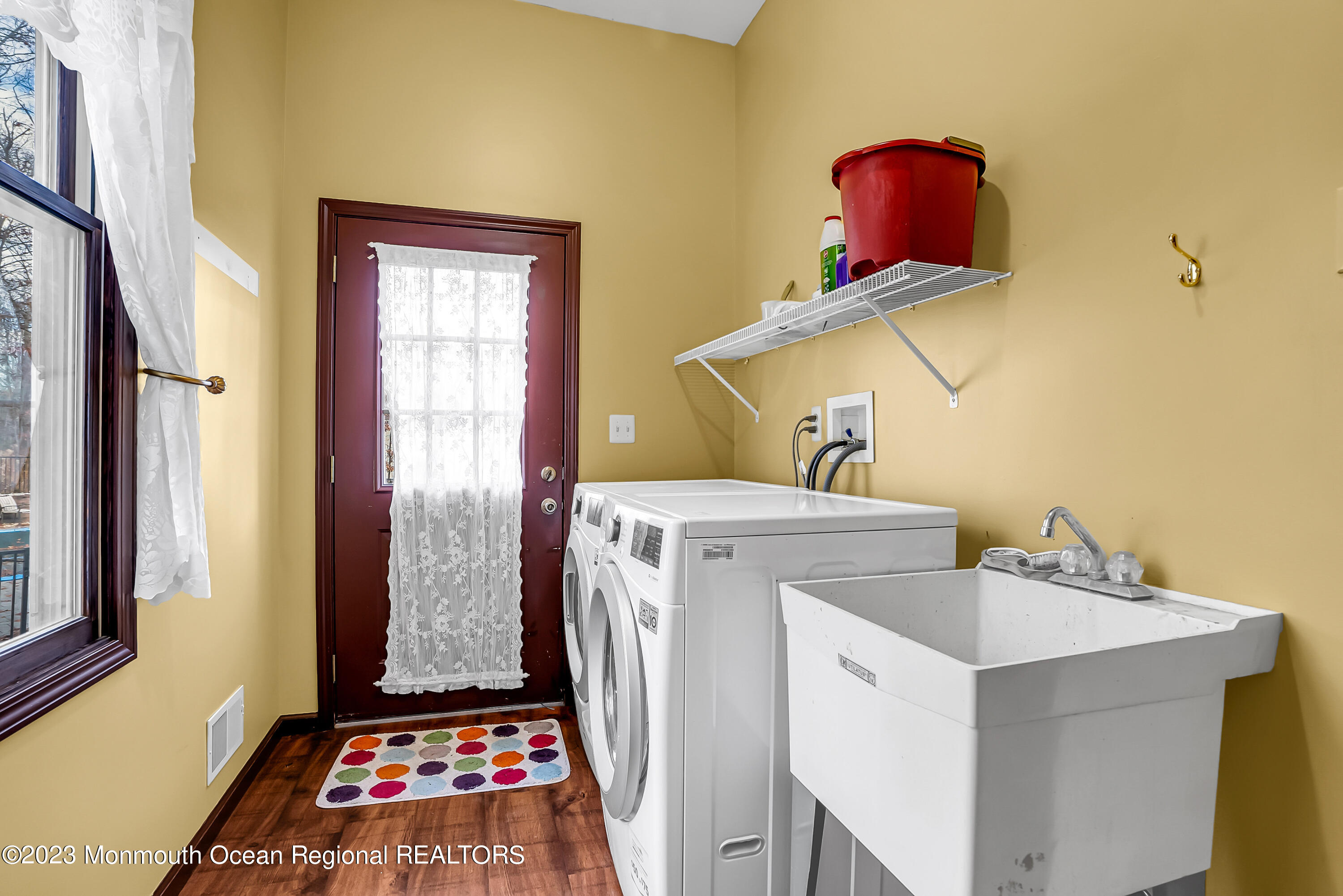 13 Pine Drive Millstone Township, NJ 08510 - Photo 48 of 56 a utility room with dryer and washer