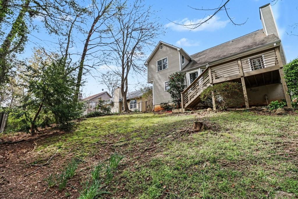 3793 Market Crescent Clarkston, GA 30021 - Photo 33 of 35 a view of a house with a yard