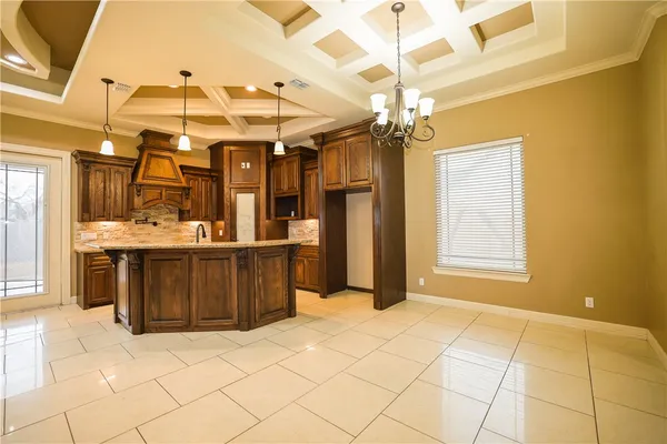 a view of a kitchen with a sink