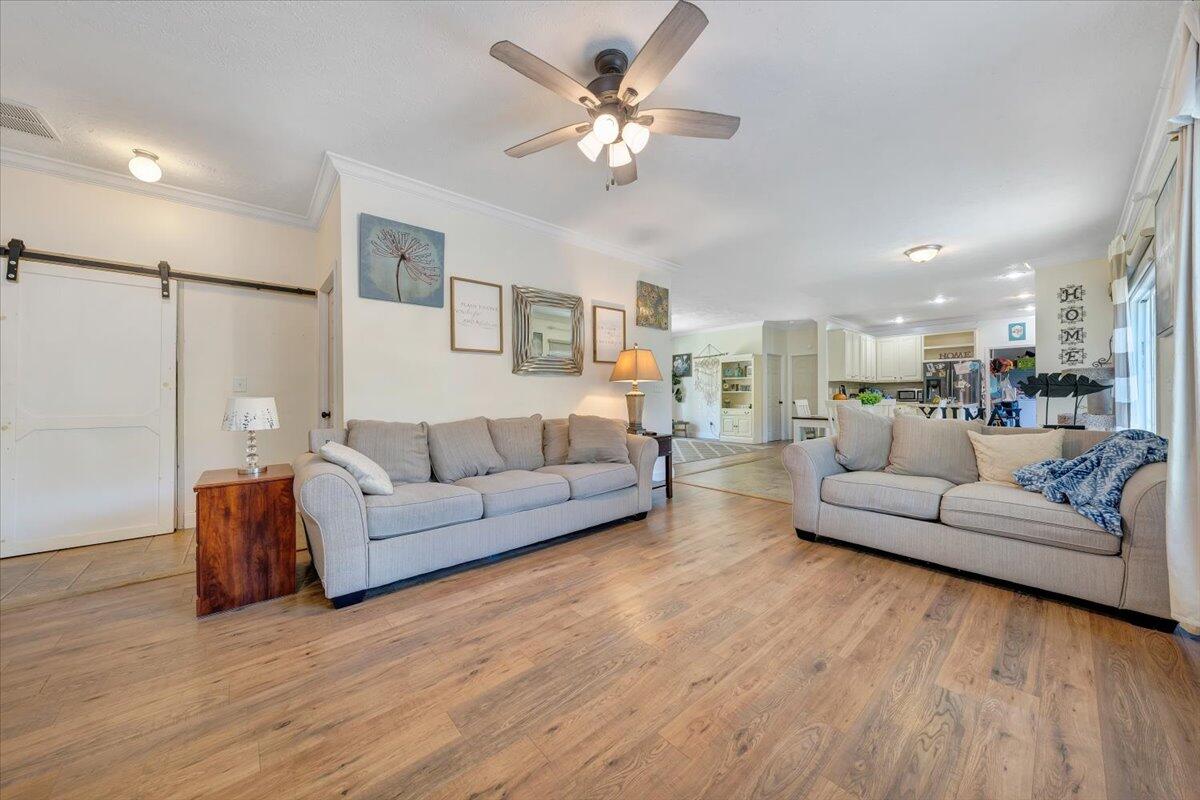 4315 Bandy Road Roanoke, VA 24014 - Photo 4 of 31 a living room with furniture and a wooden floor