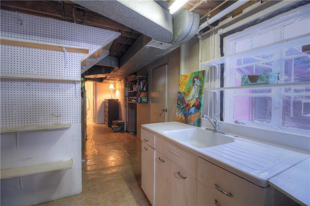 306 Brewer Road Rochester, PA 15074 - Photo 20 of 25 Lower level kitchen for in-law suite, or great for parties!
