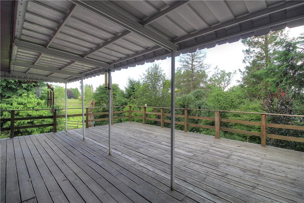 306 Brewer Road Rochester, PA 15074 - Photo 21 of 25 Relaxing on this deck would not be hard with the views.