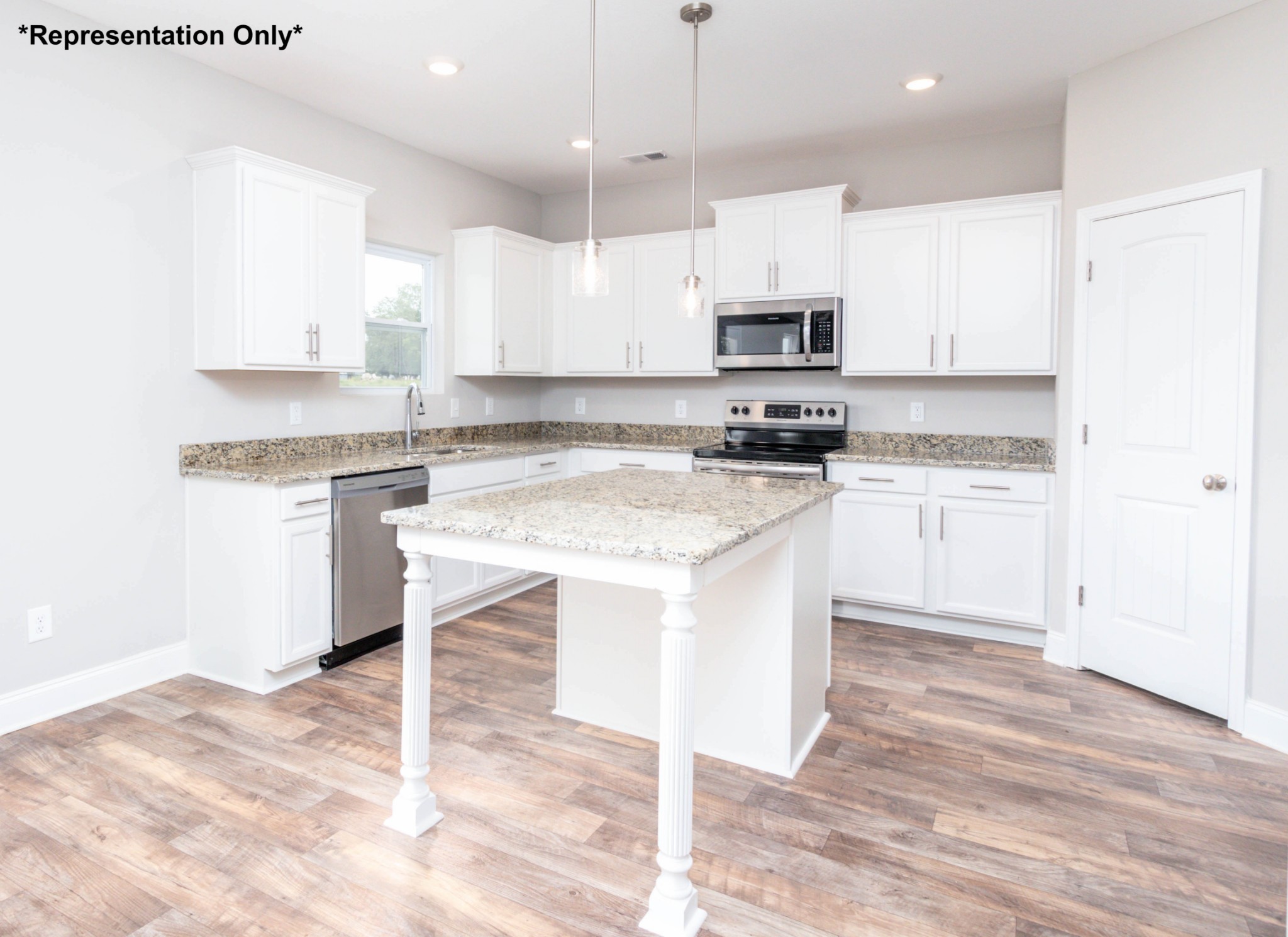 45 Brady Estates Murfreesboro, TN 37127 - Photo 13 of 24 a kitchen with a stove a sink and a refrigerator