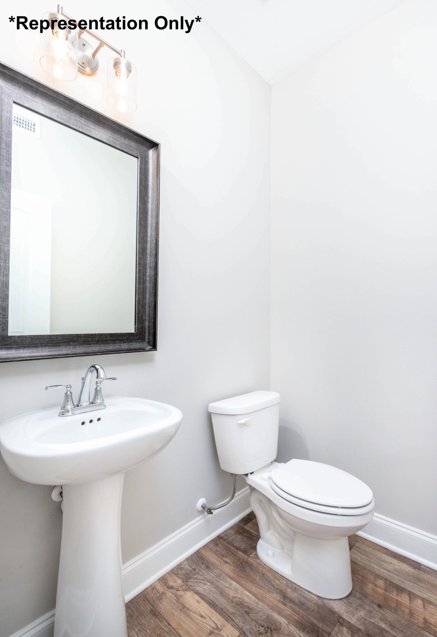 45 Brady Estates Murfreesboro, TN 37127 - Photo 15 of 24 a bathroom with a toilet a sink and mirror