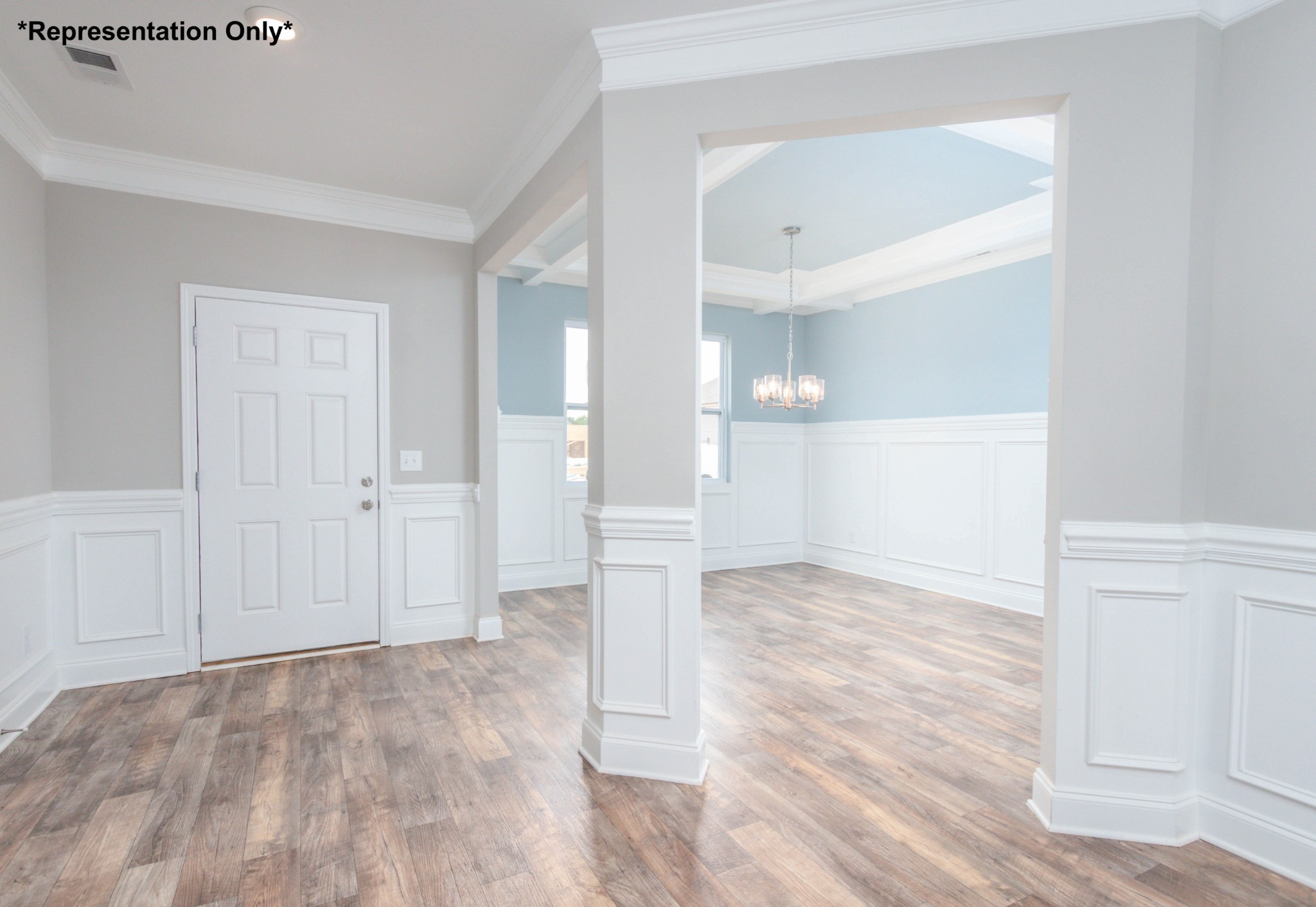 45 Brady Estates Murfreesboro, TN 37127 - Photo 6 of 24 wooden floor in an empty room