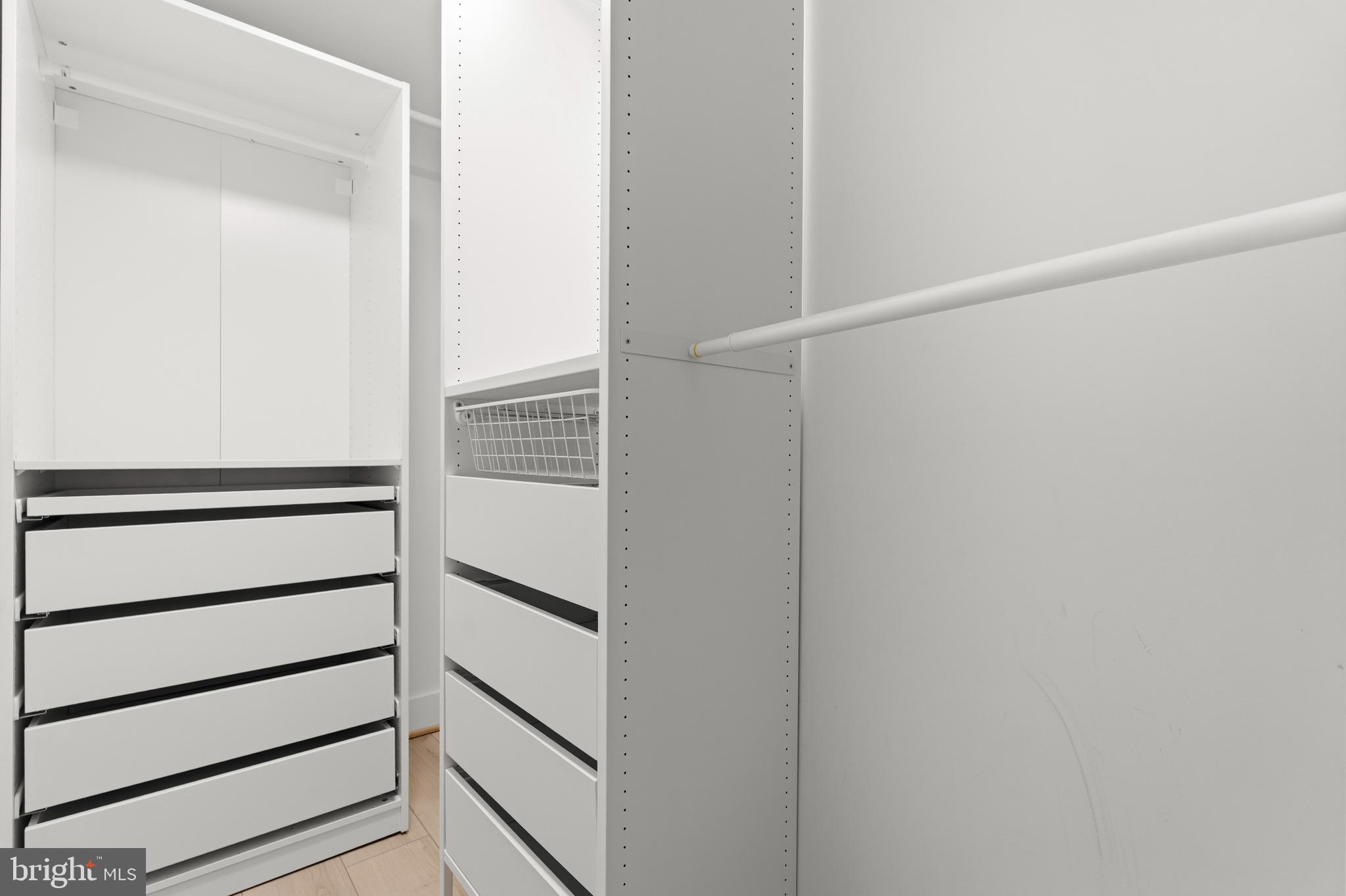 4226 7th Street Northwest, Unit 101 Washington, DC 20011 - Photo 18 of 23 a view of an empty walk in closet