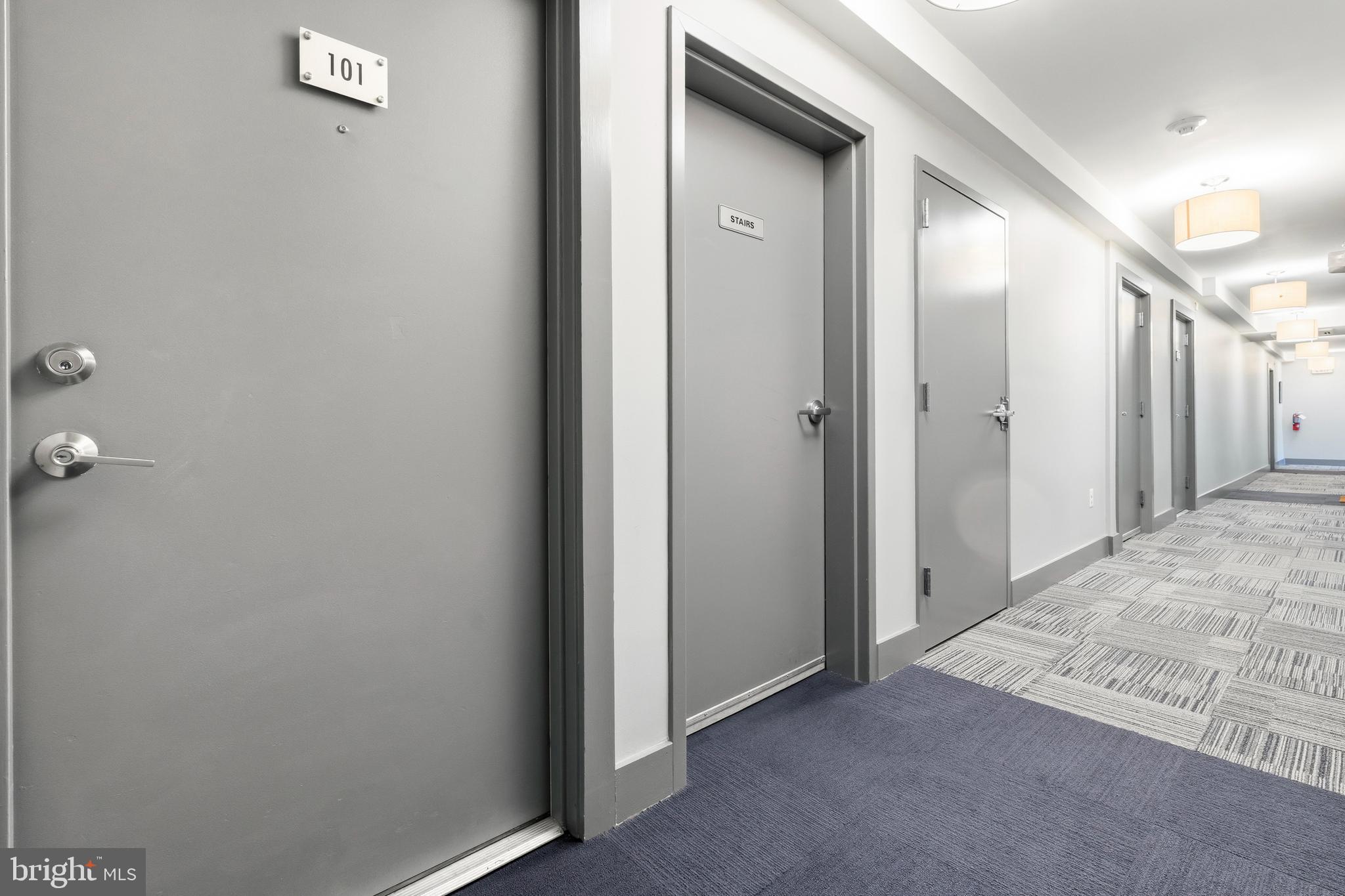 4226 7th Street Northwest, Unit 101 Washington, DC 20011 - Photo 23 of 23 a view of a hallway with bathroom